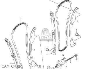 CAM CHAIN - VZ1500 BOULEVARD M90 2009 (K9) USA CALIFORNIA (E03 E33)