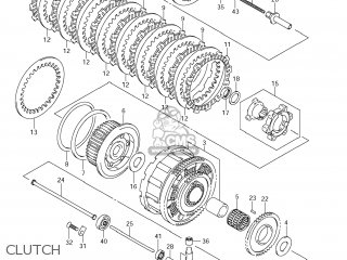 CLUTCH - VZ1500 BOULEVARD M90 2009 (K9) USA CALIFORNIA (E03 E33)