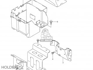 HOLDER - VZ1500 BOULEVARD M90 2009 (K9) USA CALIFORNIA (E03 E33)
