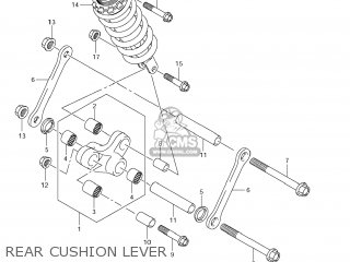 REAR CUSHION LEVER - VZ1500 BOULEVARD M90 2009 (K9) USA CALIFORNIA (E03 E33)