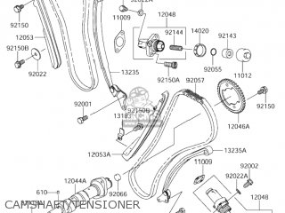 CAMSHAFT/TENSIONER - VZ1600 BOULEVARD M95 2005 (K5) CALIFORNIA (E33)