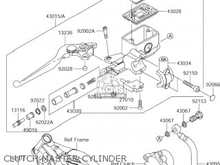 CLUTCH MASTER CYLINDER - VZ1600 BOULEVARD M95 2005 (K5) CALIFORNIA (E33)