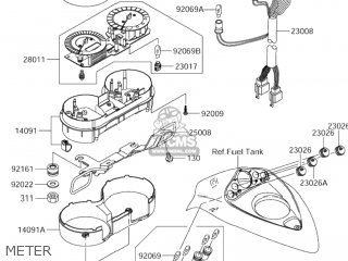 METER - VZ1600 BOULEVARD M95 2005 (K5) CALIFORNIA (E33)