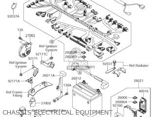 CHASSIS ELECTRICAL EQUIPMENT - VZ1600 MARAUDER 2004 (K4) USA (E03)
