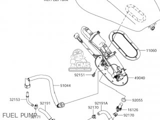 FUEL PUMP - VZ1600 MARAUDER 2004 (K4) USA (E03)