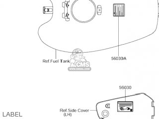 LABEL - VZ1600 MARAUDER 2004 (K4) USA (E03)