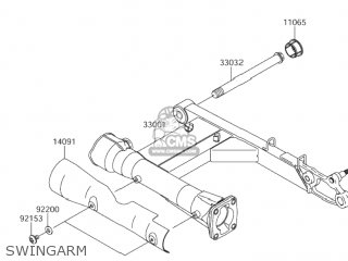 SWINGARM - VZ1600 MARAUDER 2004 (K4) USA (E03)