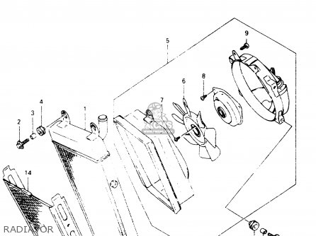 RADIATOR - VZ800 1997 (V) (E02 E04 E17 E18 E22 E24 E25 E34) / P37