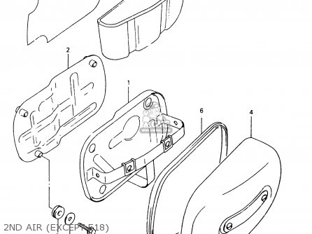2ND AIR (EXCEPT E18) - VZ800 1997 (V) (E02 E04 E17 E18 E22 E24 E25 E34) / P37