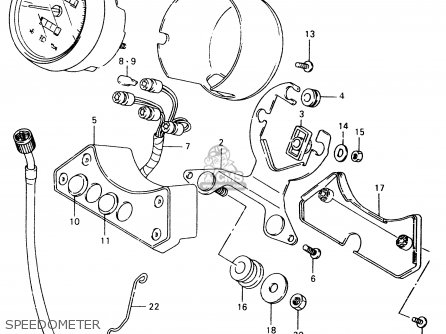 SPEEDOMETER - VZ800 1997 (V) (E02 E04 E17 E18 E22 E24 E25 E34) / P37