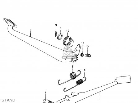 STAND - VZ800 1998 (W) (E02 E04 E17 E18 E22 E24 E25 E34) / P37