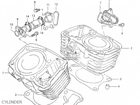 CYLINDER - VZ800 1998 (W) (E02 E04 E17 E18 E22 E24 E25 E34) / P37