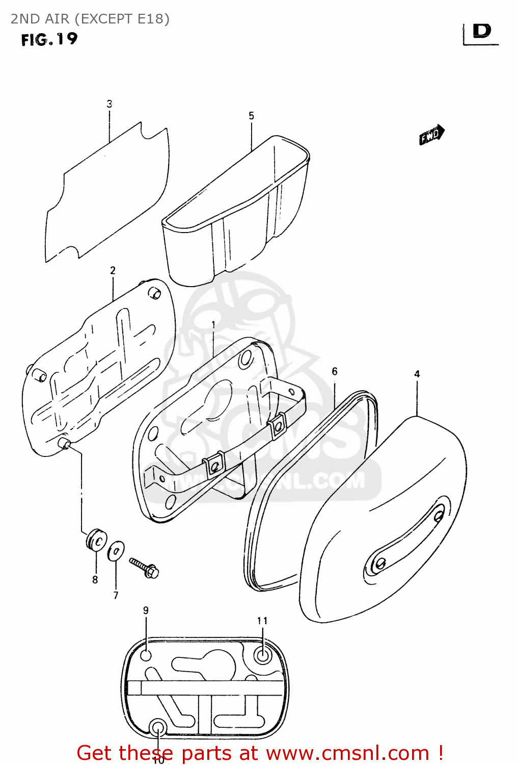 2ND AIR (EXCEPT E18) VZ800 1999 (X)