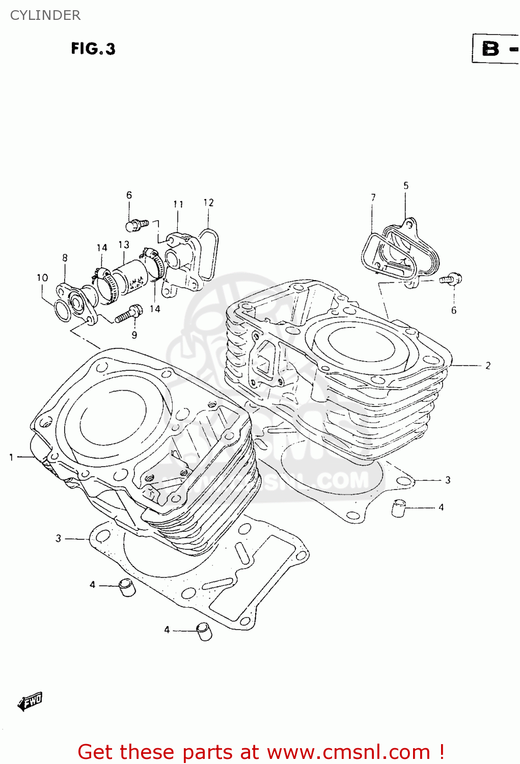 CYLINDER VZ800 1999 (X)