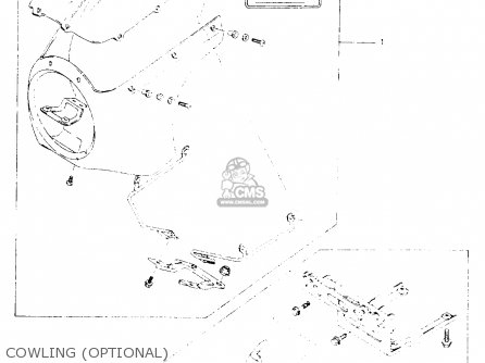 COWLING (OPTIONAL) - VZ800 1999 (X)
