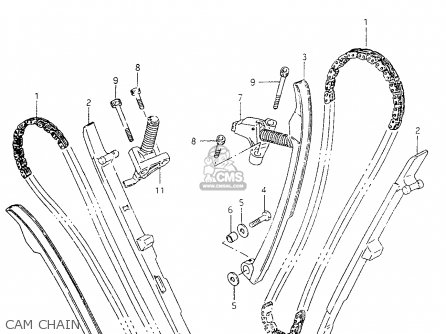 CAM CHAIN - VZ800 1999 (X)