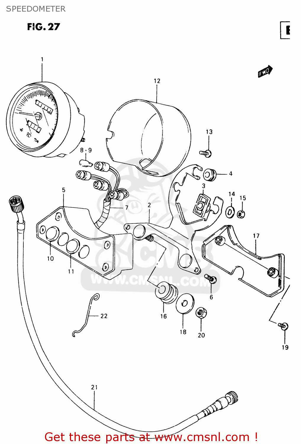 SPEEDOMETER VZ800 2000 (Y)