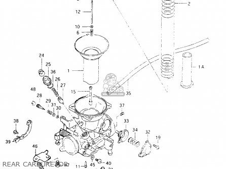 REAR CARBURETOR - VZ800 2000 (Y)