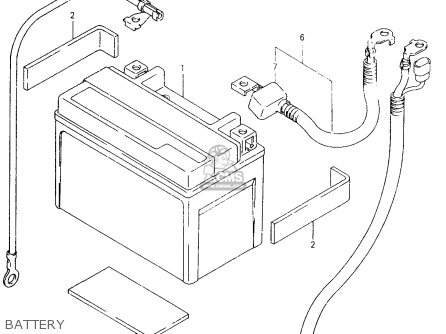 BATTERY - VZ800 2000 (Y)