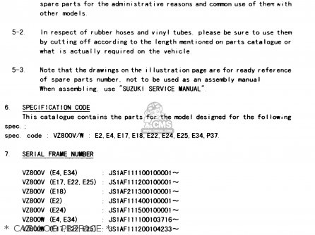 * CATALOG PREFACE * - VZ800 2000 (Y)