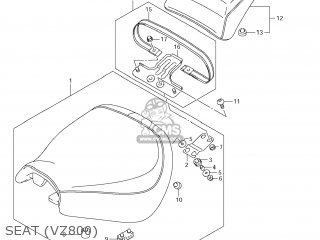 SEAT (VZ800) - VZ800 BOULEVARD M50 2009 (K9) USA CALIFORNIA (E03 E33)