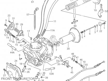 Suzuki Vz800 Marauder 1997-2003 (usa) parts list partsmanual partsfiche