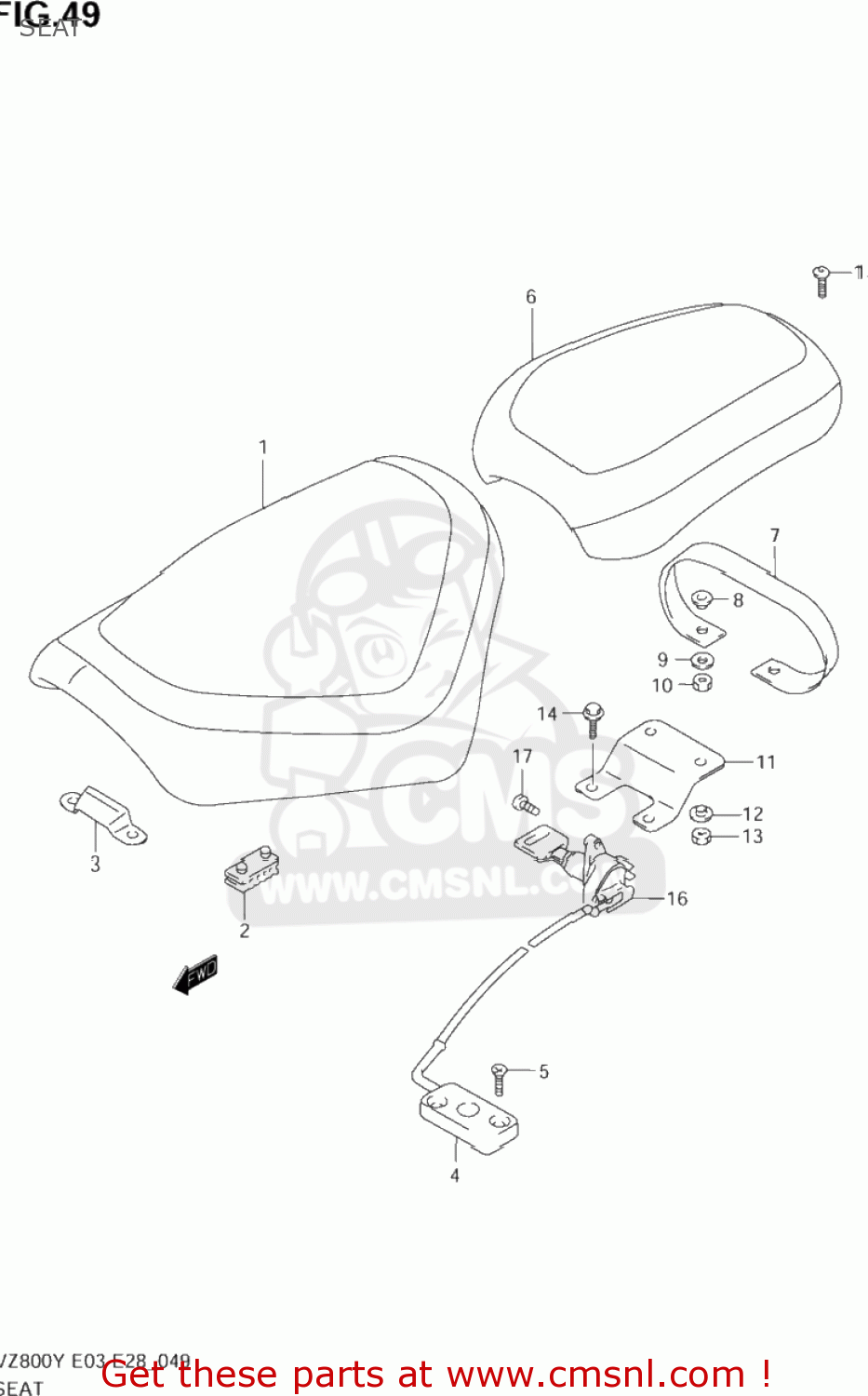 SEAT VZ800 MARAUDER 1997 (V) USA (E03)