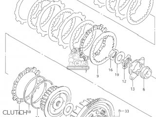 CLUTCH - VZ800 MARAUDER 1997 (V) USA (E03)