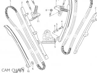 CAM CHAIN - VZ800 MARAUDER 1998 (W) USA (E03)