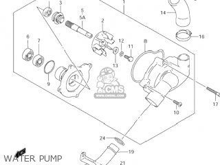 WATER PUMP - VZ800 MARAUDER 1998 (W) USA (E03)