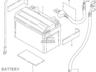 BATTERY - VZ800 MARAUDER 1999 (X) USA (E03)