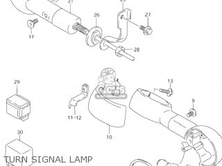 TURN SIGNAL LAMP - VZ800 MARAUDER 1999 (X) USA (E03)