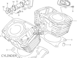 CYLINDER - VZ800 MARAUDER 2000 (Y) USA (E03)