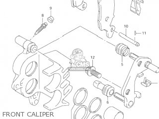 FRONT CALIPER - VZ800 MARAUDER 2001 (K1) USA (E03)