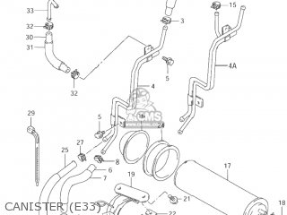 CANISTER (E33) - VZ800 MARAUDER 2002 (K2) USA (E03)