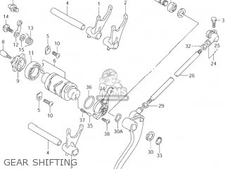GEAR SHIFTING - VZ800 MARAUDER 2002 (K2) USA (E03)