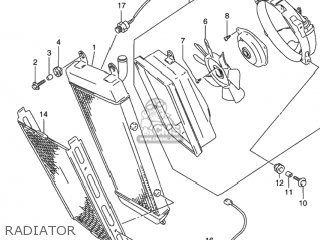 RADIATOR - VZ800 MARAUDER 2002 (K2) USA (E03)