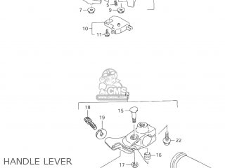 HANDLE LEVER - VZ800 MARAUDER 2003 (K3) USA (E03)