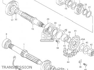 TRANSMISSION - VZ800 MARAUDER 2003 (K3) USA (E03)