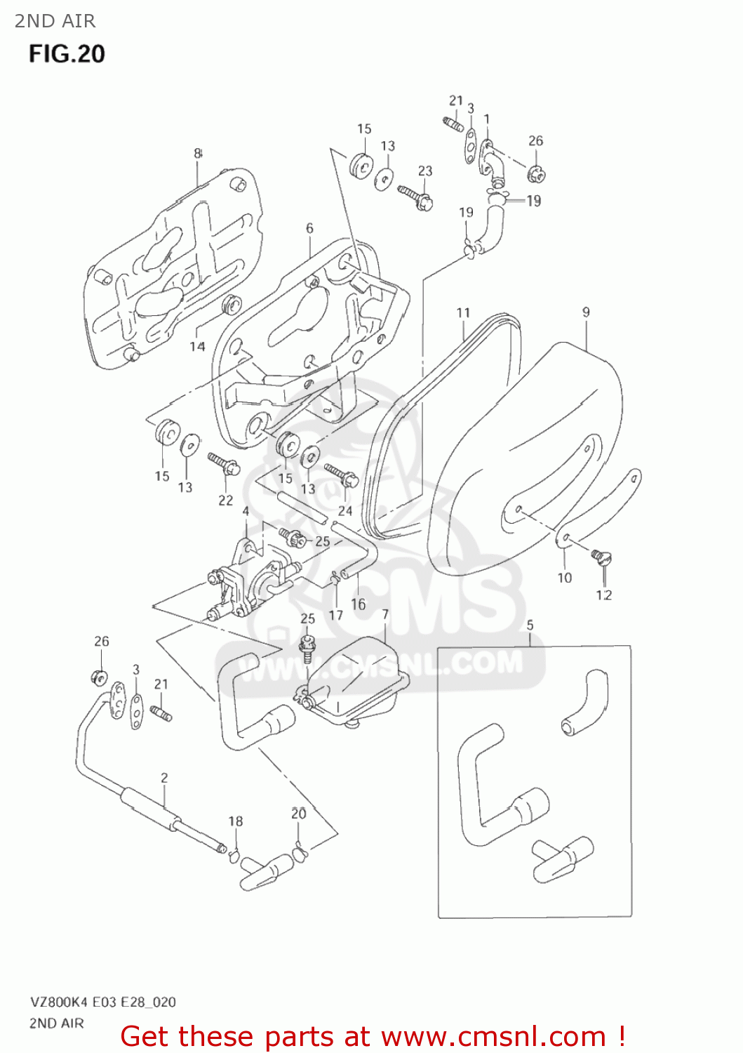 2ND AIR VZ800 MARAUDER 2004 (K4) USA (E03)