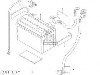 BATTERY - VZ800 MARAUDER 2004 (K4) USA (E03)