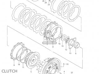 CLUTCH - VZ800 MARAUDER 2004 (K4) USA (E03)