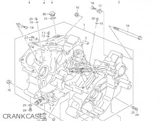 CRANKCASE - VZ800 MARAUDER 2004 (K4) USA (E03)