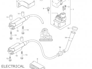 ELECTRICAL - VZ800 MARAUDER 2004 (K4) USA (E03)