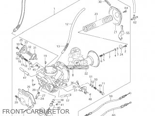 FRONT CARBURETOR - VZ800 MARAUDER 2004 (K4) USA (E03)