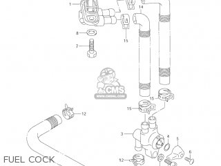 FUEL COCK - VZ800 MARAUDER 2004 (K4) USA (E03)