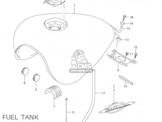 FUEL TANK - VZ800 MARAUDER 2004 (K4) USA (E03)