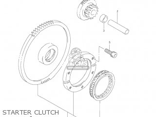 STARTER CLUTCH - VZ800 MARAUDER 2004 (K4) USA (E03)