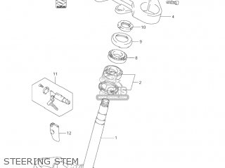 STEERING STEM - VZ800 MARAUDER 2004 (K4) USA (E03)