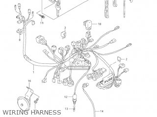 WIRING HARNESS - VZ800 MARAUDER 2004 (K4) USA (E03)
